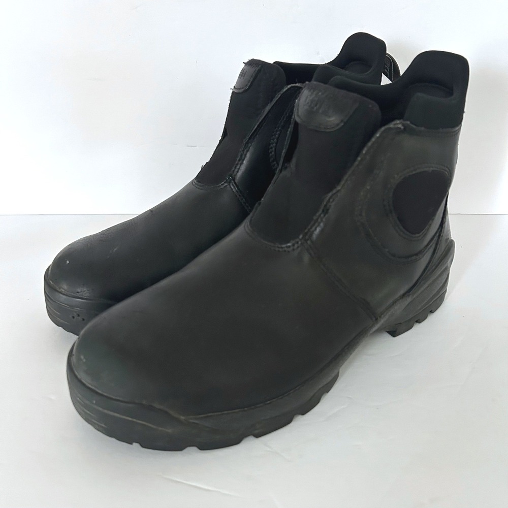 5.11 Tactical Series Company Boot 2.0 11 Black Slip On Leather Ortholite Utility